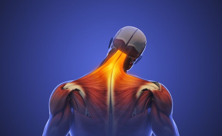 Επώδυνος σπασμός τραπεζοειδούς μυός